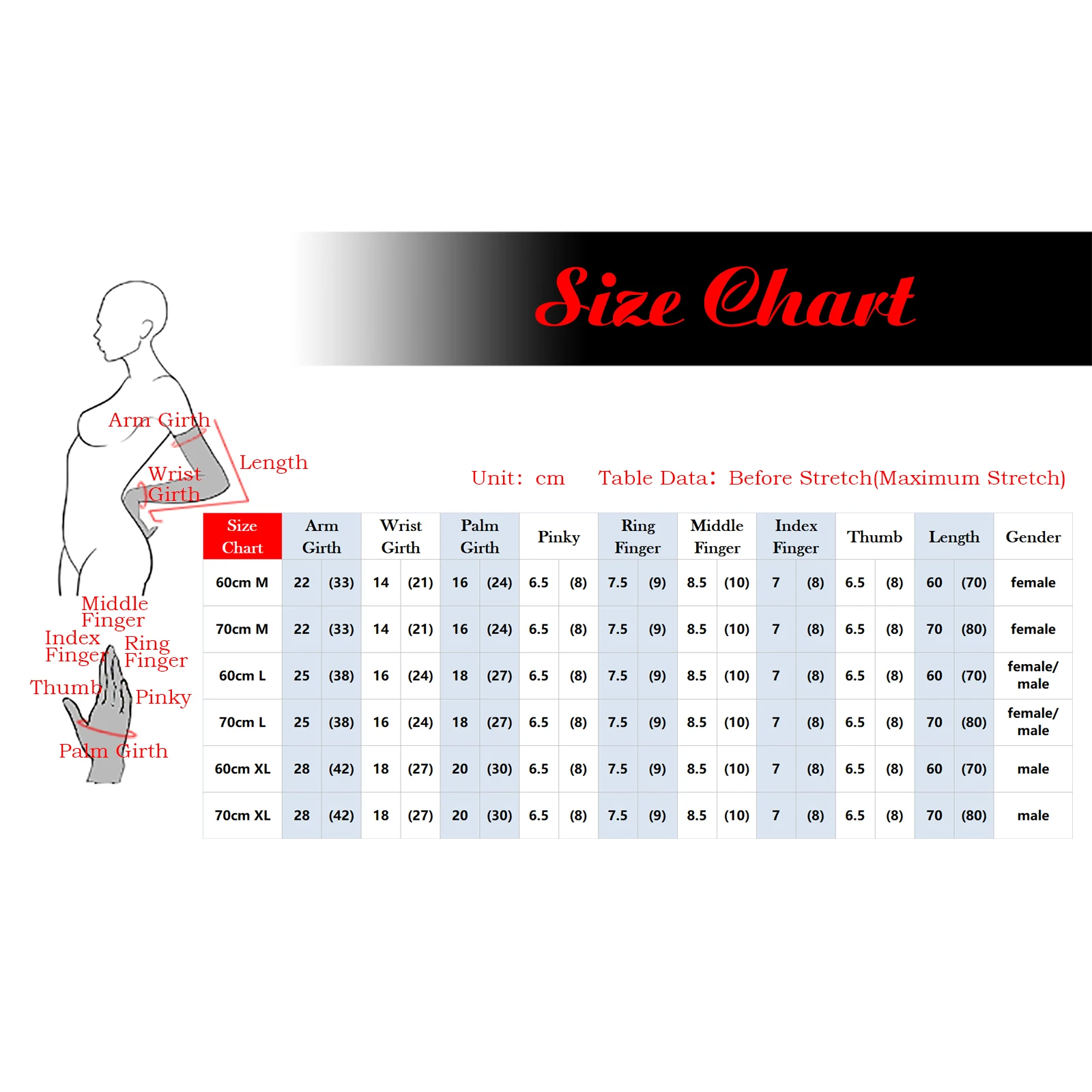 

Women's Shiny Faux Leather Long Gloves For Men Latex Fetish Patent Leather Full Fingers Elbow Glove Cosplay Accessory