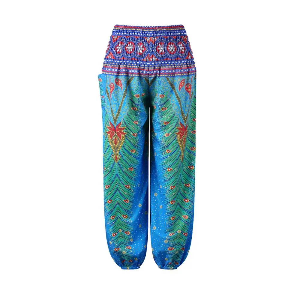 

2020 Summer African Clothes For Girls Loose Yoga Pants Children Harem Trousers Kids Leggings Printed Casual Beach Wear DCC630