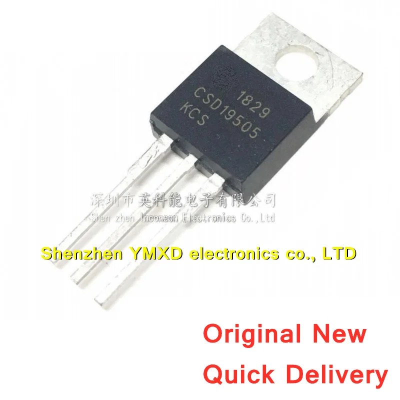 

5 шт./лот новый транзистор полевого эффекта CSD19505KCS TO-220 N Channel 80V 208A MOSFET