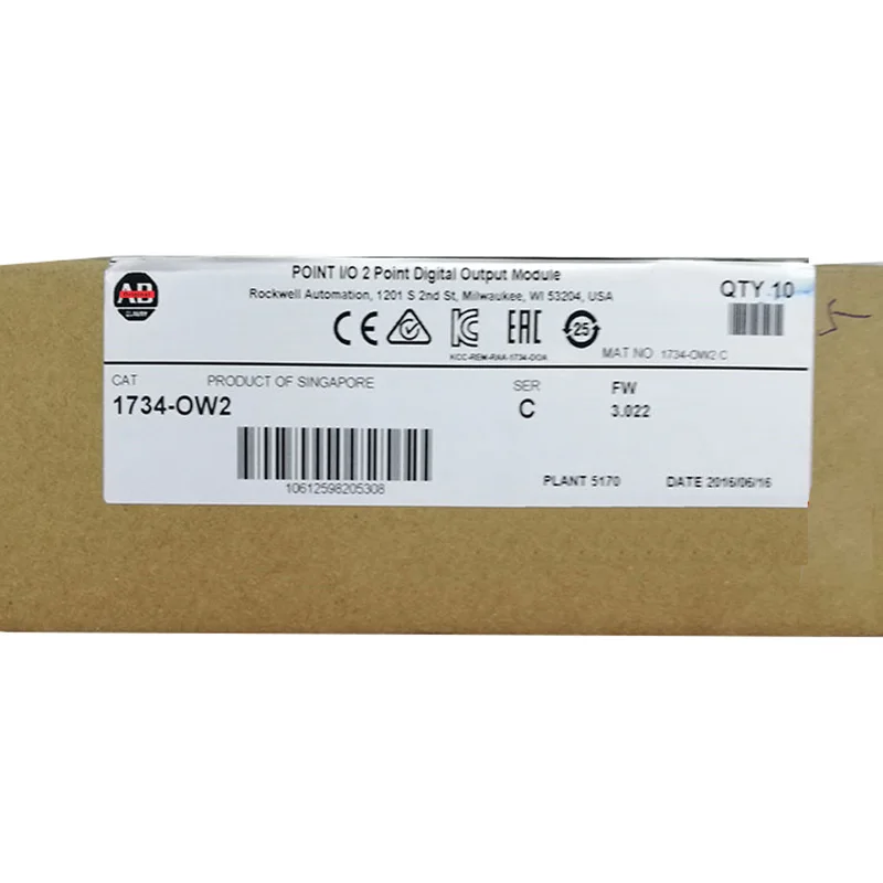 

Новый оригинальный модуль 1734-OE4C 1734-OV8E 1734-OE2C 1734-OE2V 1734-OW2 1734-OW4 в коробке