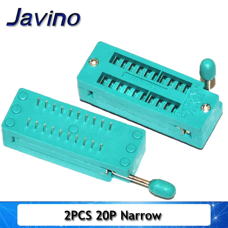 2 шт./лот IC тест на гнездо zif универсальные гнезда 14Pin/16Pin/18Pin/20Pin/24Pin/28Pin/40Pin
