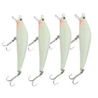 3d luminous lure for night fishing tweeter hook hard artificial crank carp fishing tackle 8g 8cm 1pcs fishing lures 2021