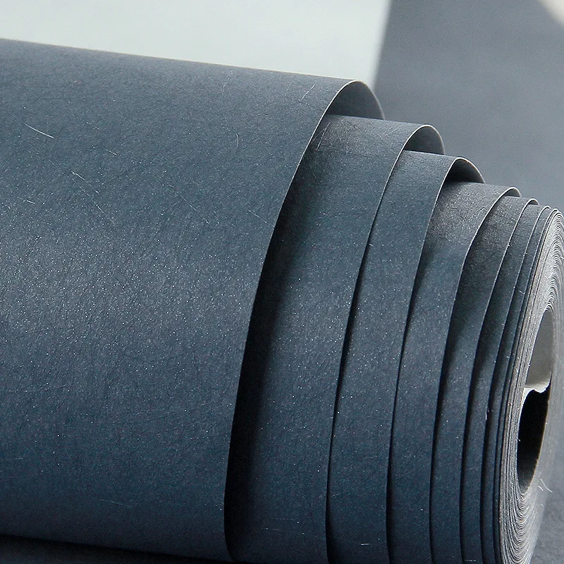 Цвет: черный Синий Нетканые сплошного Цвет обоев Однотонные серебряными