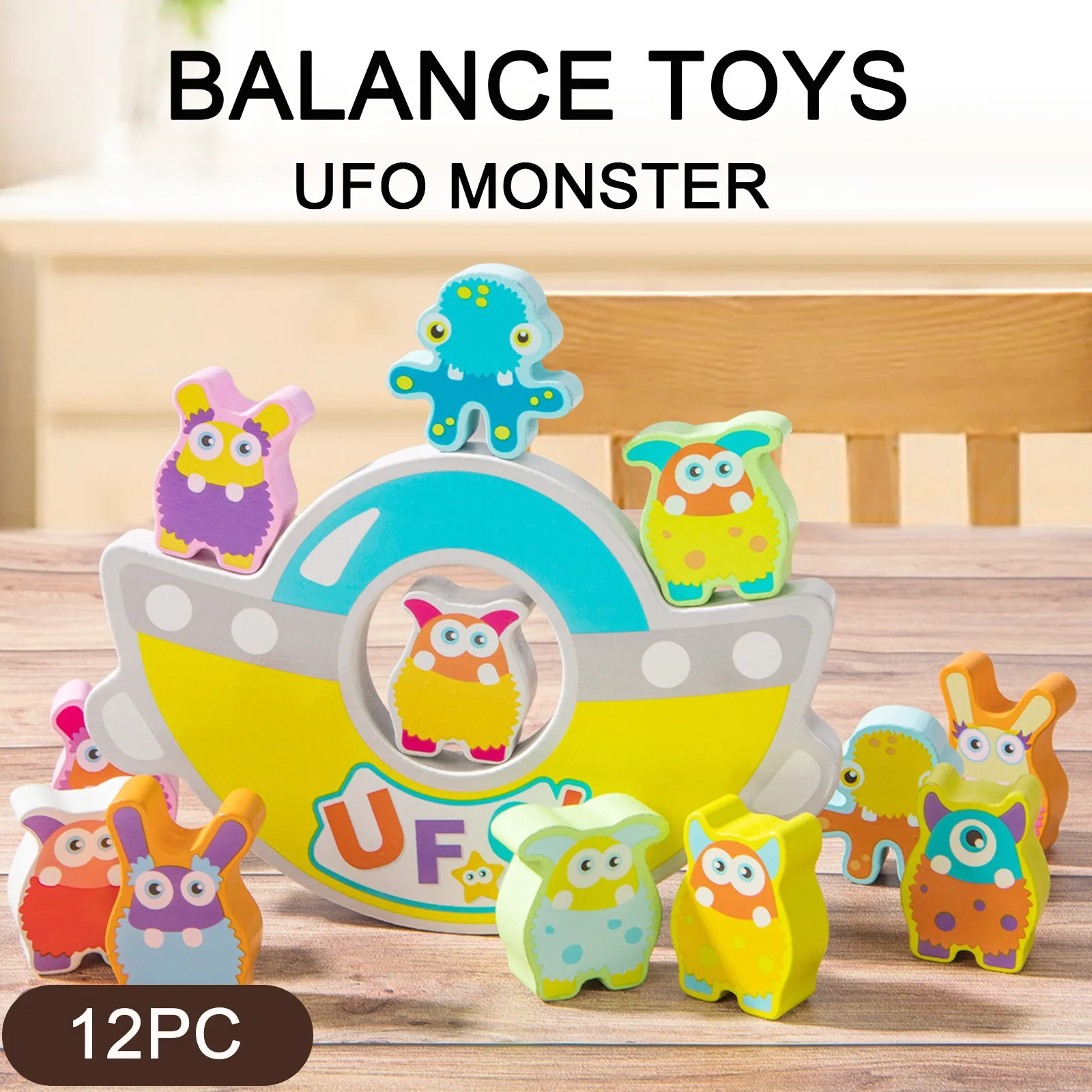 

НЛО сбалансированные строительные блоки игрушки пазл для раннего развития настольная игра для родителей и детей детские развивающие строи...