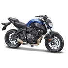 Модели мотоциклов Maisto Yamaha MT-07 2018 в масштабе 1:18, копии мотоциклов с аутентичными деталями, Коллекционная модель мотоцикла, подарок, игрушка