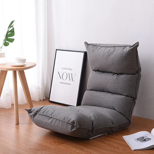 

High Quality Japanese Style Sofa Bed Foldable Legless Single Floor Sofa Chair