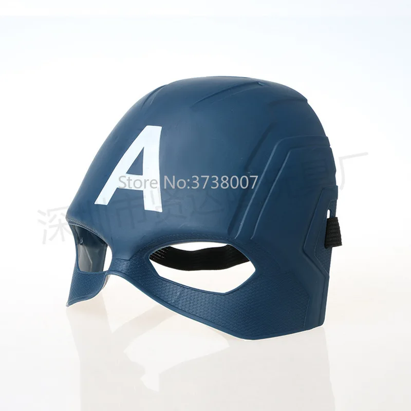 Новинка оптовая продажа маска Мстителей Капитан Америка Стивен на Хэллоуин ПВХ