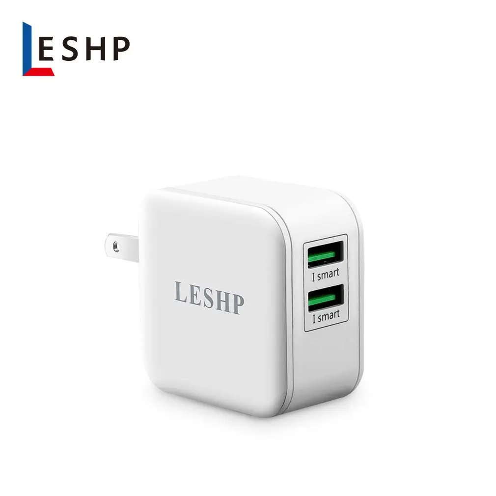 Портативное настенное зарядное устройство с двумя USB-портами 5 В/15 А | Мобильные