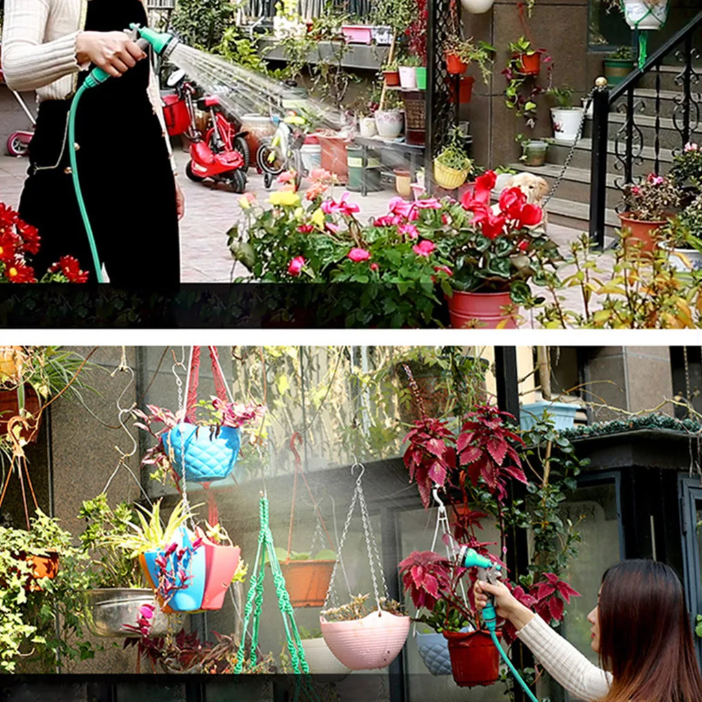 Новый настольный шланг для полива с насадкой спрея и креплением для сада "Высокое давление" для мойки автомобиля #F5.