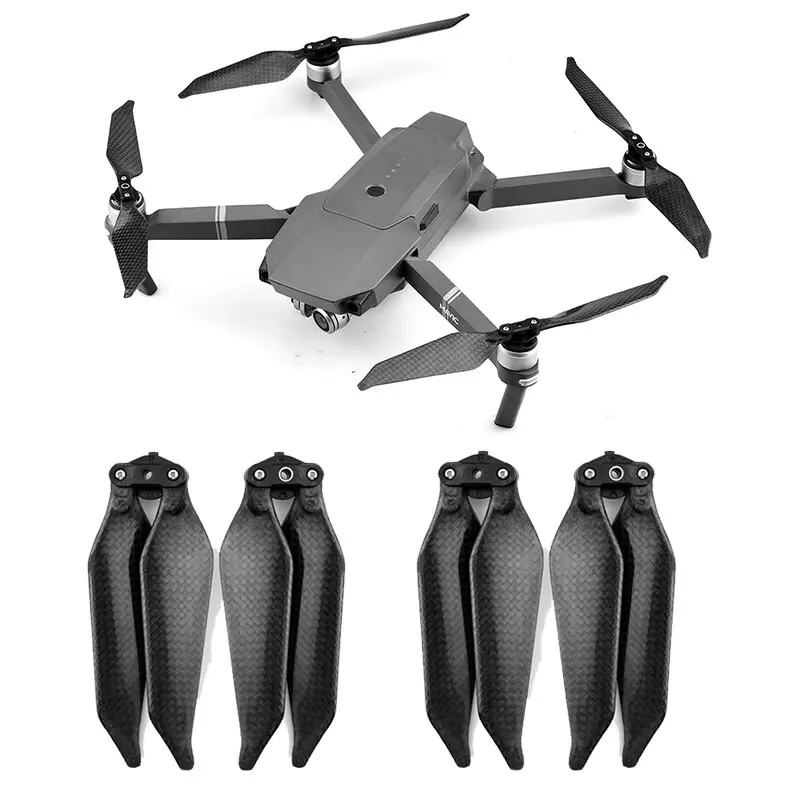 8331 пропеллер с низким уровнем шума лопасть из углеродного волокна для DJI Mavic Pro