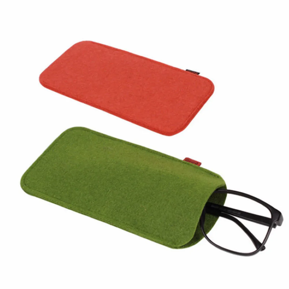 1 шт. Чехол для очков из мягкого фетра|Очки аксессуары| |