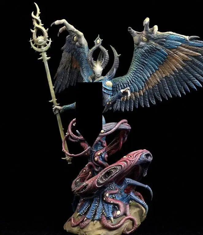 150 мм леди принцессы старинная Фантазийная подставка модель из Смолы Миниатюрная