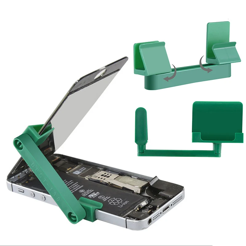 1 шт Телефон Пластиковый Регулируемый держатель приспособления для IPhone Samsung S7 LCD