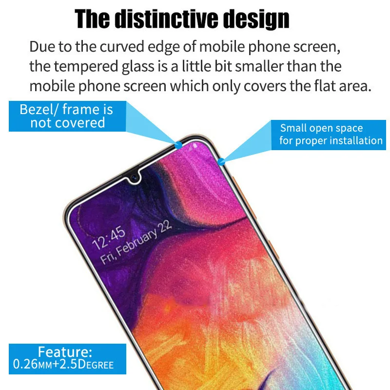 4 шт. закаленное стекло для Samsung S20 FE A10 A11 A20 A20E A30 A21 A40 A41 A50 A72 A51 A40s A70 A71 A80 A90 M10 защита