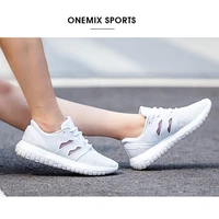 onemix men flat casual shoes sandals summer breathable ultra light flat boats footwear loafers unisex lazy shoe trainer sneakers