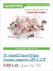 8 значений 200 шт. M1 M4 M7 SS14 SS16 SS24 SS34 RS1M пакет с электронными компонентами набор сортированных диодов 1N4001 1N4007 1N5819 DO-214AC