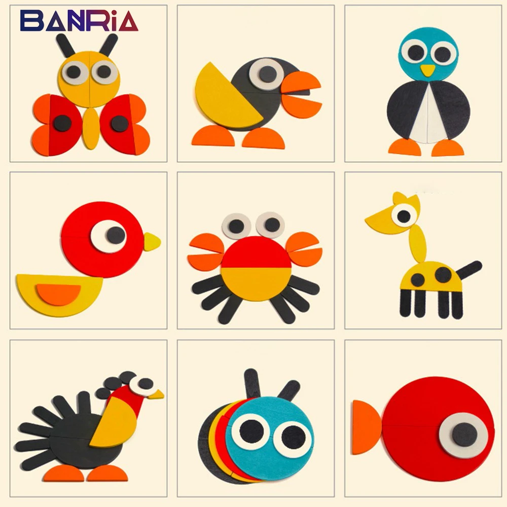 Познавательная детская деревянная головоломка игрушки для детей 3d модель мозга