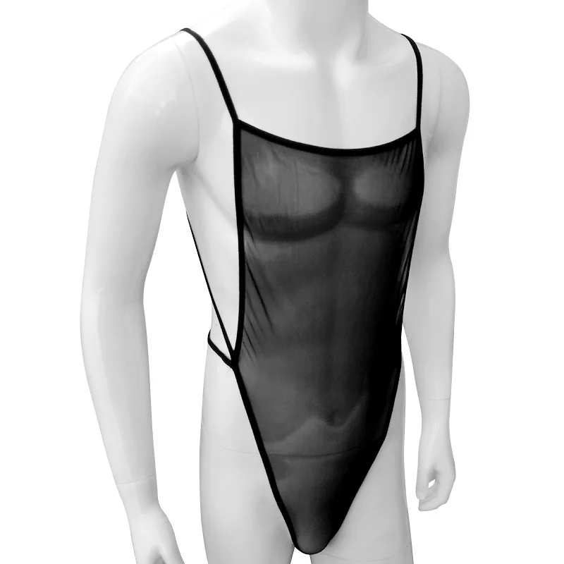 Мужские сетчатые марлевые сексуальные прозрачные Горячие Шейперы боди мужские