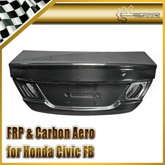 Автомобильный Стайлинг для Honda Civic FB 2012 (4 двери) OEM стиль Багажник из углеродного