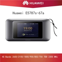 unlocked huawei e5787 e5787ph 67a lte cat6 300mbps mobile wifi hotspot 4g portable router 3000mah battery 2pcs antenna