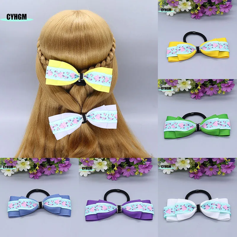 

wholesale silk scrunchie hair ties New big Elastic hair band hair rubber band Fashion women's hanfu hair accessory A07-13