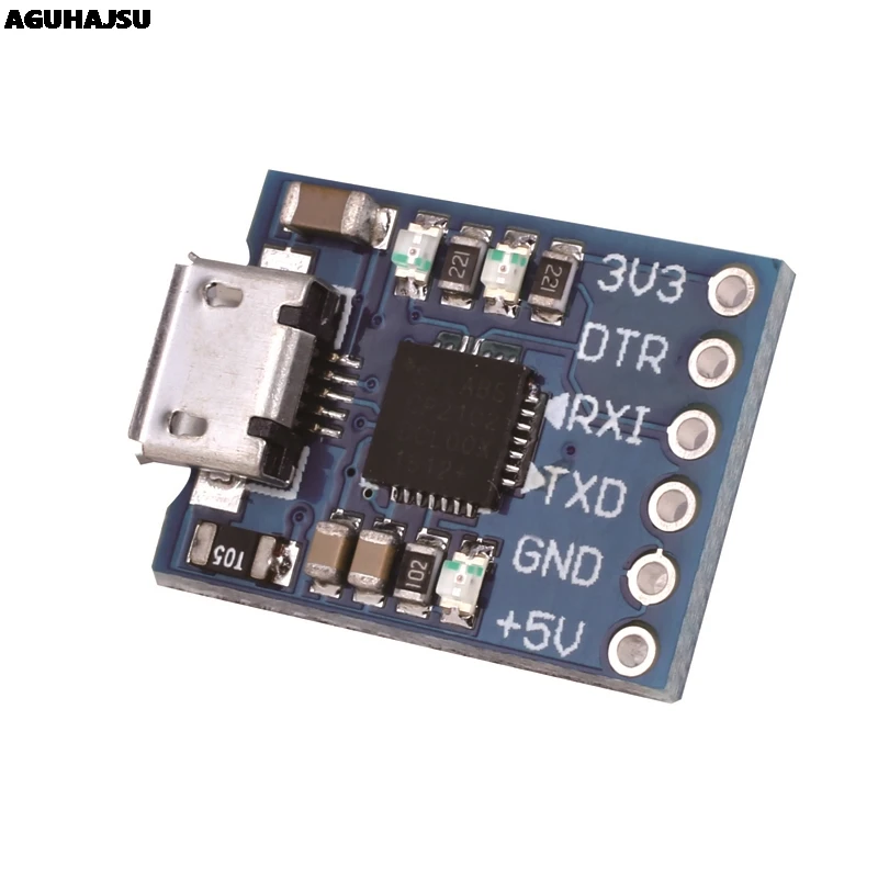 CJMCU CP2102 MICRO USB к UART TTL модуль 6-контактный последовательный преобразователь STC