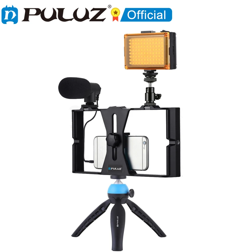 Набор для видеосъемки PULUZ смартфона ручка записи стабилизатор держатель