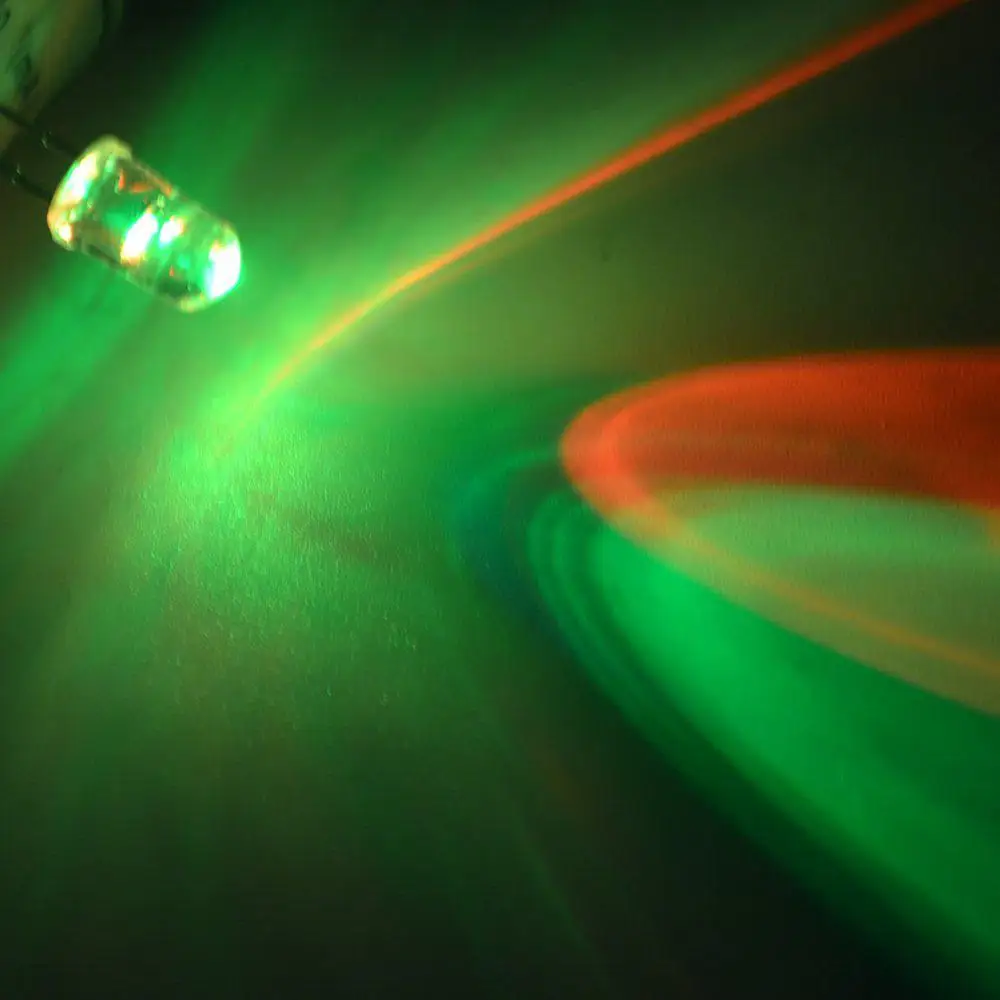 100 шт. 5 мм круглый Быстрый rgb-вспышка 470 Ом резисторы красный зеленый синий
