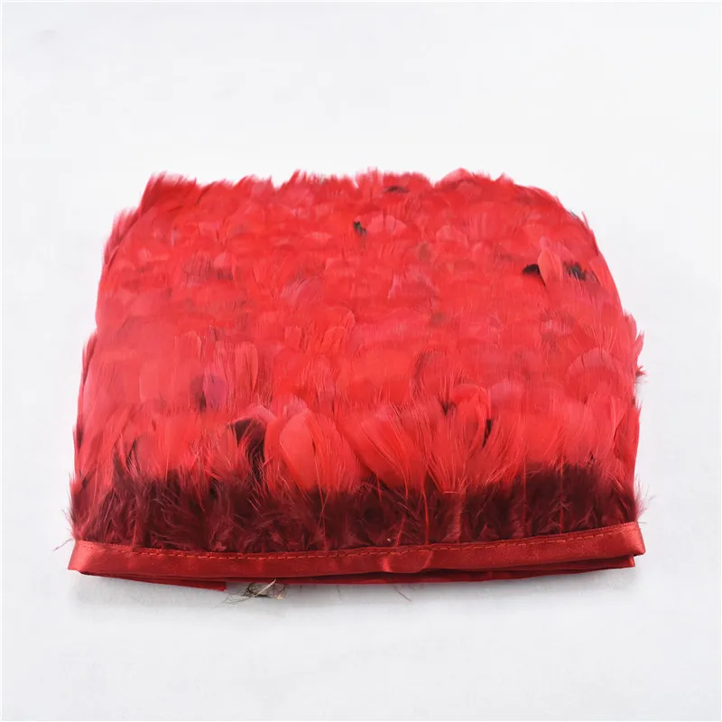 Оптовая продажа 5 метров красивые натуральные перья фазана лента самодельные для