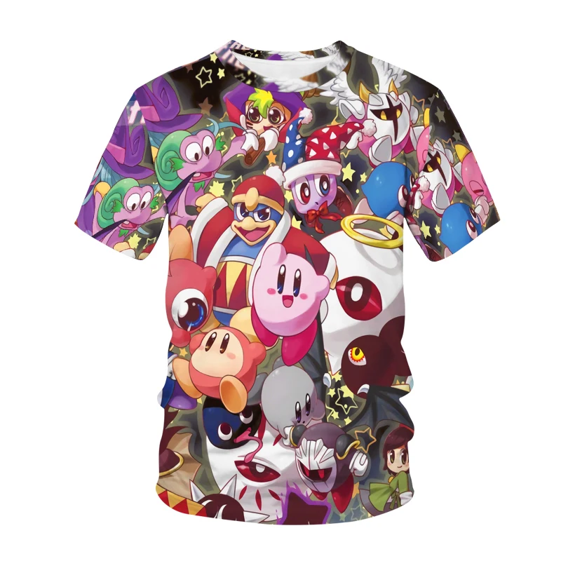 

Summer New Style 3D Boy Girl T-shirt Printing Children's Animation Cartoon Street Harajuku Fashion Casual Top