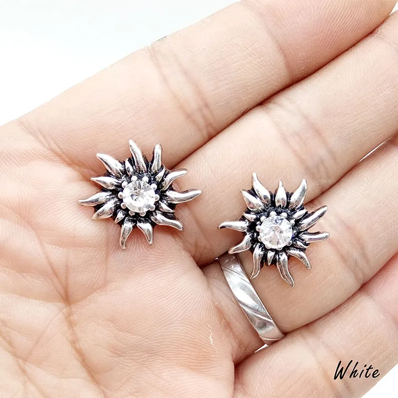 Модные женские серьги-гвоздики традиционный цвет Октоберфест Edelweiss стразы