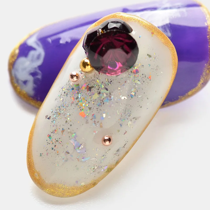 Абсолютно новый 1 лист стикер для дизайна ногтей 3D цветок водная наклейка слайдер