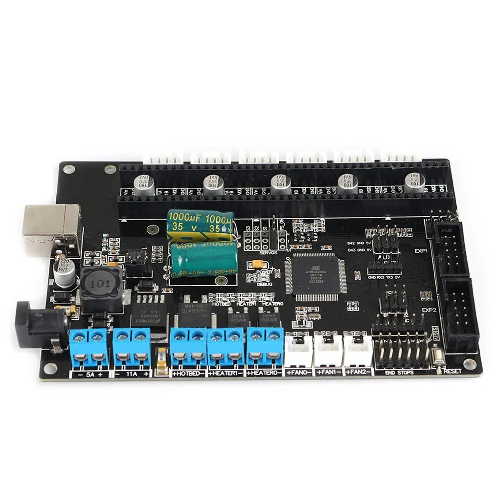 Материнская плата 3D принтер TriGorilla материнская Совместимость Mega2560 & RAMPS1.4 4 слоя PCB