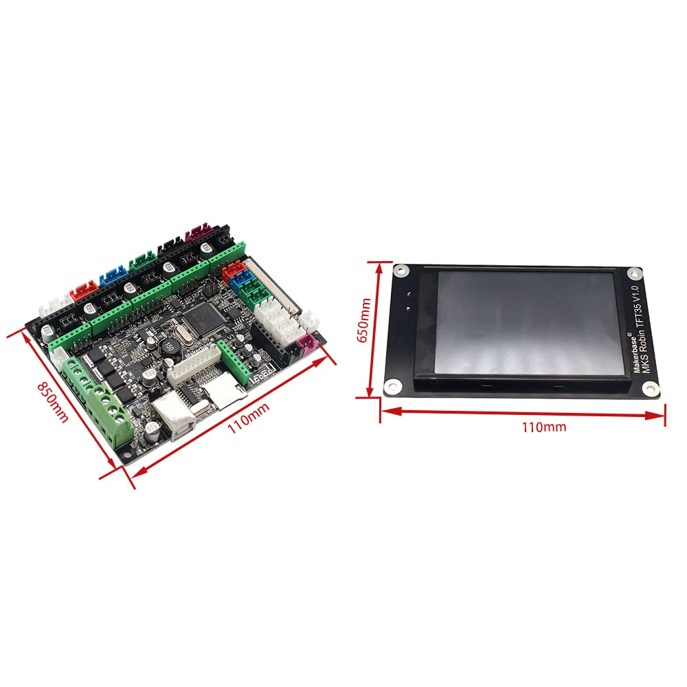 SIMAX3D MKS TFT35 V1.0 экран 3 5 дюйма Robin Nano плата V1.2 STM32 аппаратное обеспечение с открытым