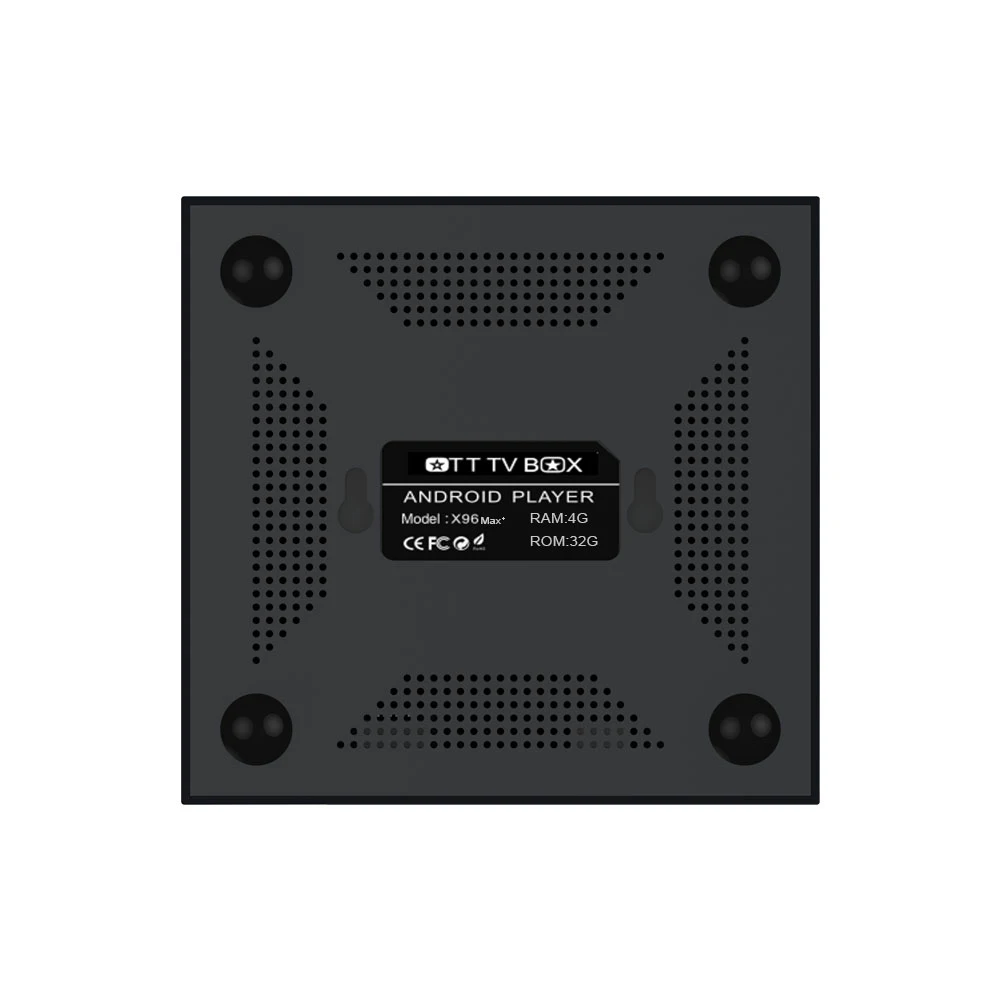 ТВ приставка X96 MAX PLUS Android 9 0 Amlogic S905X3 4 + 32/64 ГБ Wi Fi Bluetooth 4K HD|ТВ-приставки и