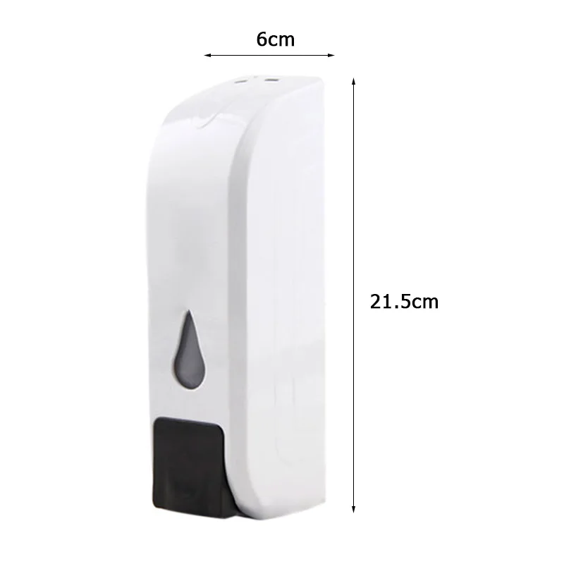 one 350ml Liquid Soap Dispenser Wall Bathroom Triple/Double Set Shower Gel Hand Soap Shampoo Dispenser Kitchen Bathroom Accessories - Цвет: one