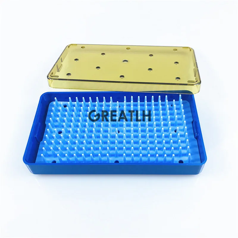 Силиконовая дезинфекционная коробка для стоматологических Дезинфекция