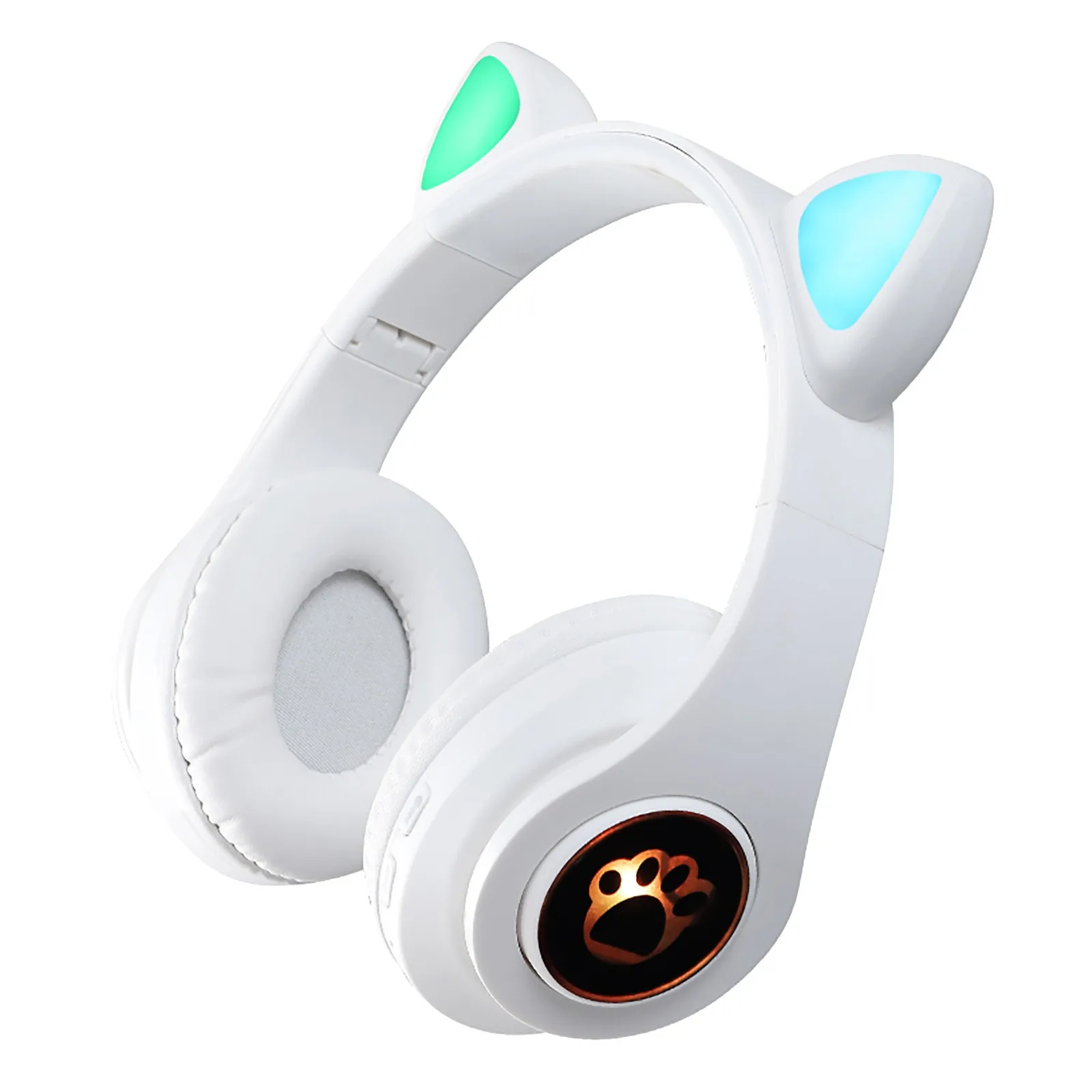

Game Music Professional Bluetooth New Product B39 Luminous Cat Ear Cute Cat Claw Cool Head-mounted Cat Ear Bluetooth Headset