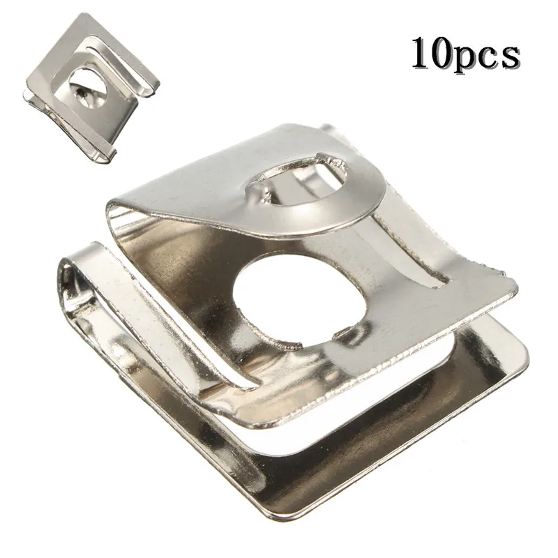 10 шт./компл. под крышкой двигателя зажимы коробка передач Нижняя защитная