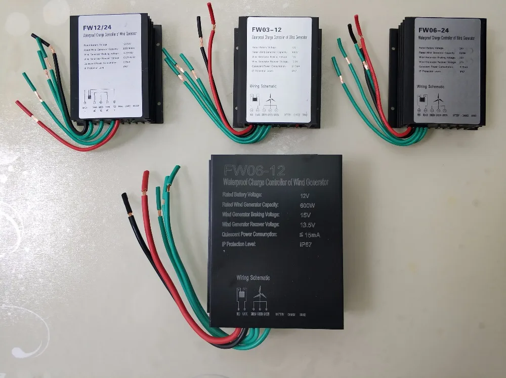 600W 12V 24V Белый Цвет H-ветряной генератор вертикально-осевую ветроэнергетическую установку с вертикальной осью для домашнего использования солнечной энергии с PWM/слежением за максимальной точкой мощности BOOST Зарядное устройство контроллера