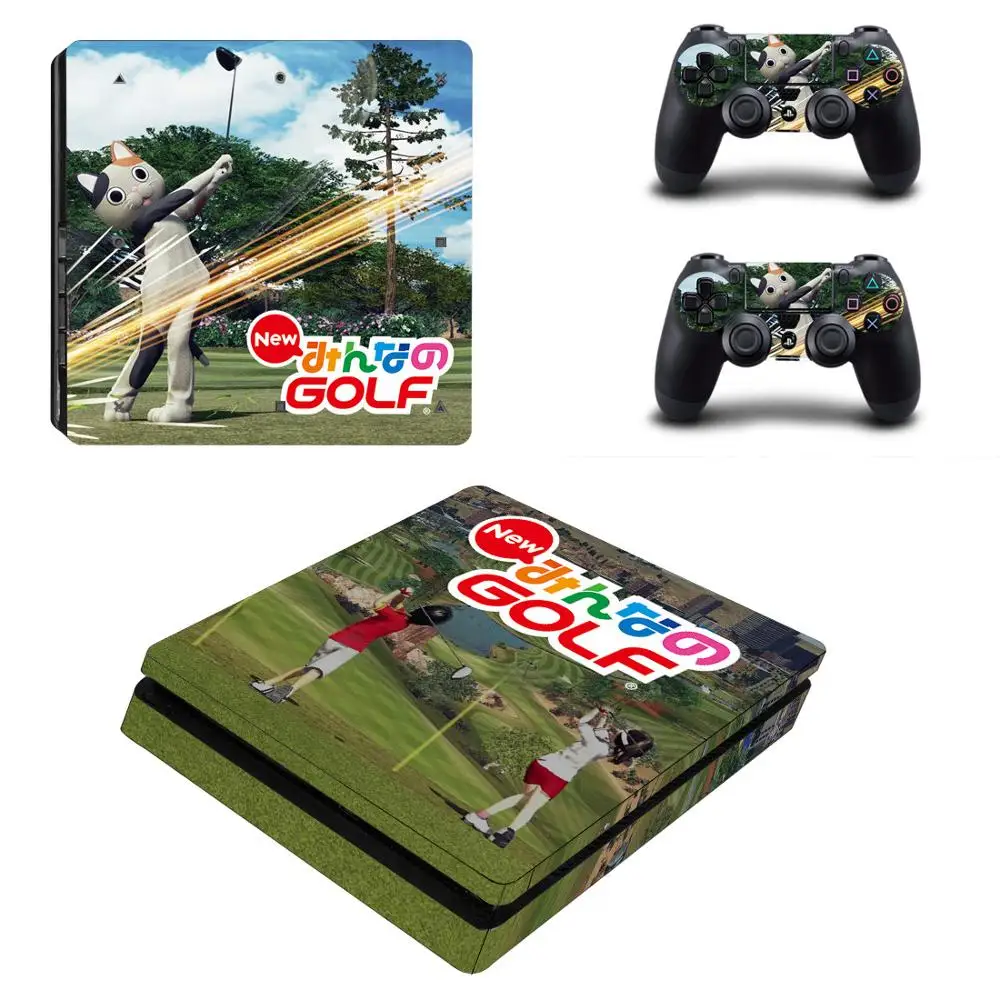 Новые Горячие Снимки Golf PS4 Slim sticker s PS 4 Play station Skin для playstation консоли и
