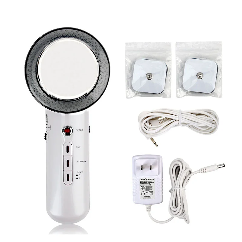 

Ультразвуковой светодиодный Массажер для кожи лица и шеи с тремя цветсветодиодный