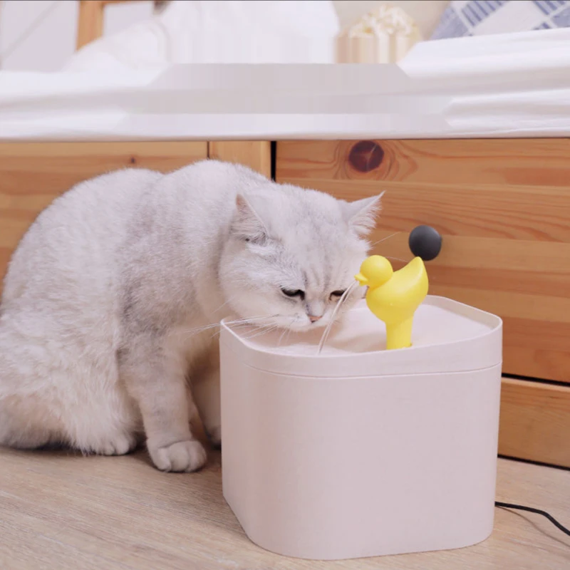 Автоматический диспенсер для воды домашних животных кошачий фонтан фильтрация