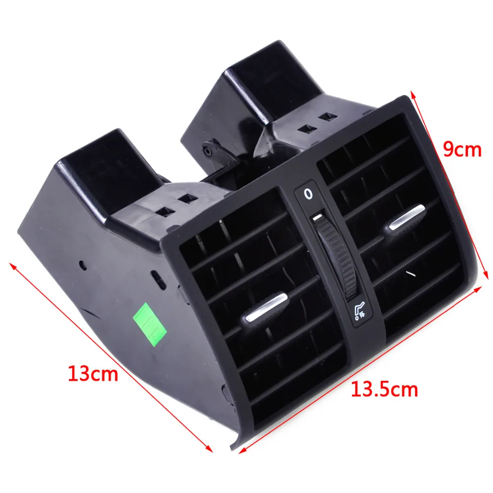 Вентиляционное отверстие для кондиционера Черная задняя консоль переменного