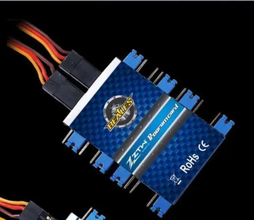 ZTW Beatle Series 2-6s 20A 30A 40A 50A 60A 80A контроллер скорости ESC с Programe картой для радиоуправляемого дрона RC вертолета