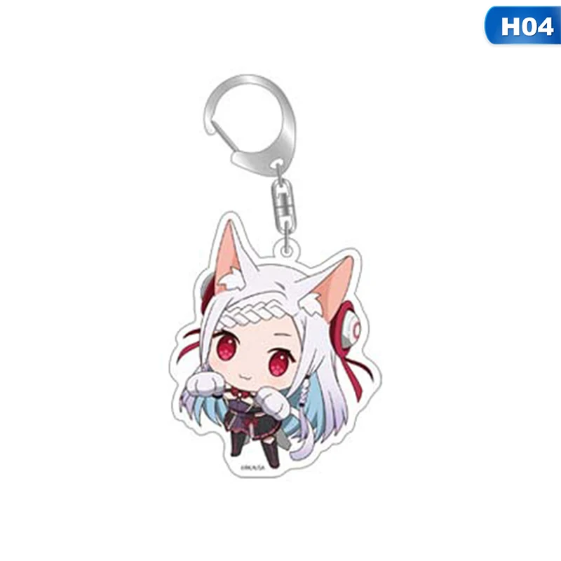 Sword Art Online SAO Yuuki Asuna акриловый брелок для ключей