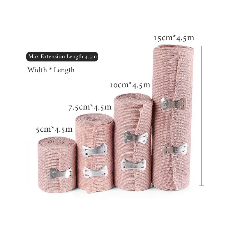 1-Roll High Elastic Wound Dressing Bandages For Outdoor Sports Work Sprain Treatment Bandage First Aid Kits Accessories | Безопасность и
