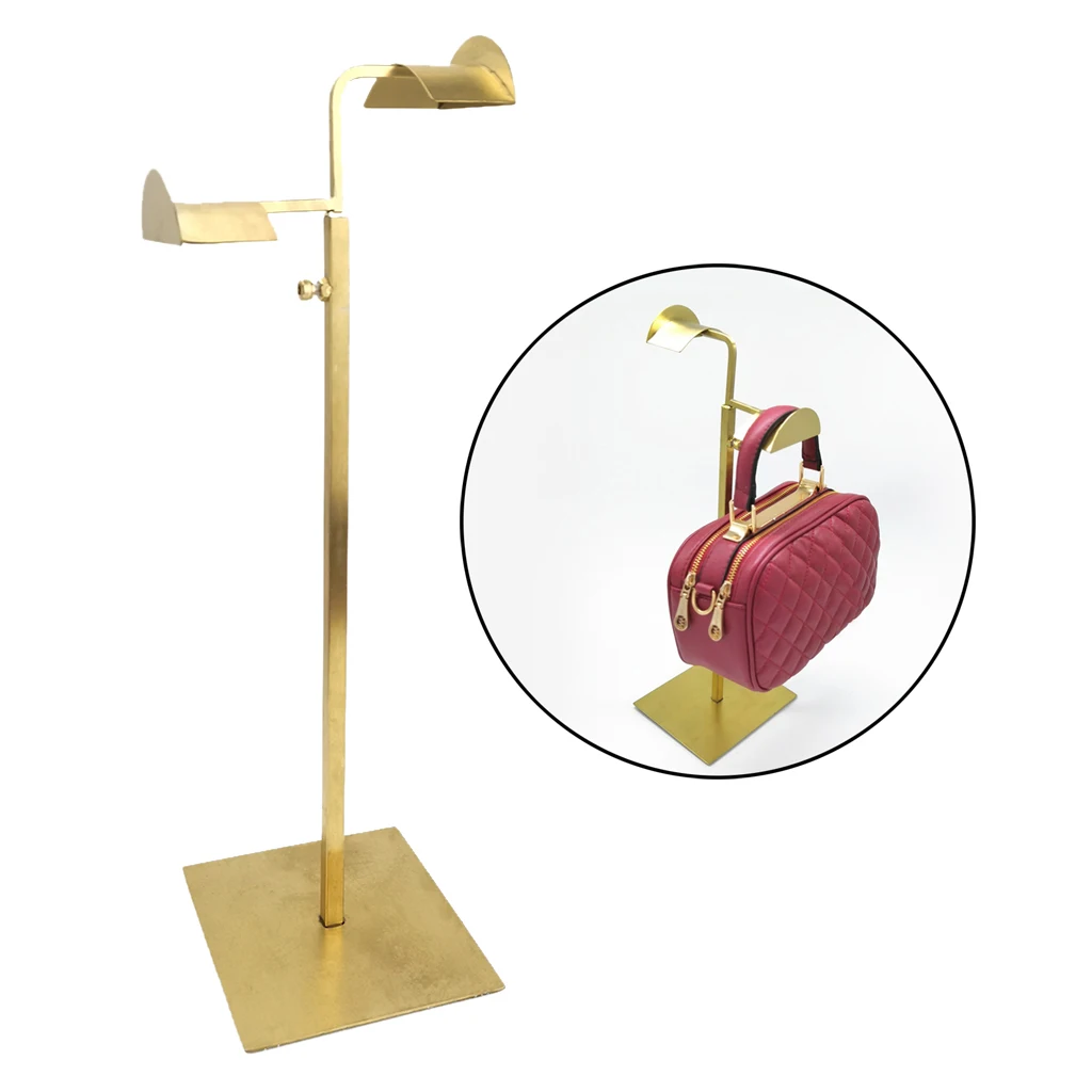 Стойка для демонстрации сумок из нержавеющей стали металлические сумки стеллаж