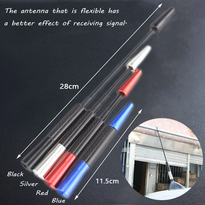 Автомобильная антенна FM/AM из углеродного волокна для радио на крышу Bmw E36 E46 E90 E91 E92