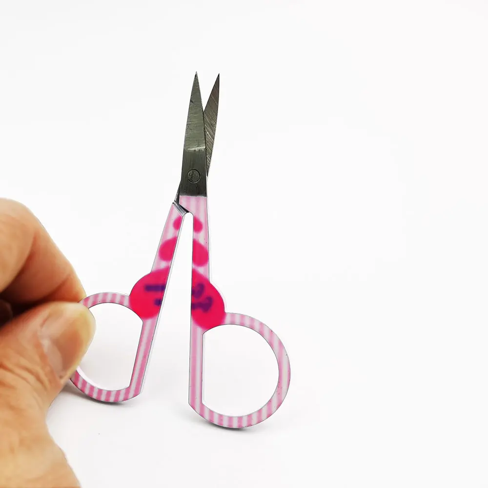 2 шт./лот ножницы для ногтей нержавеющая сталь маникюрная машинка стрижки бровей